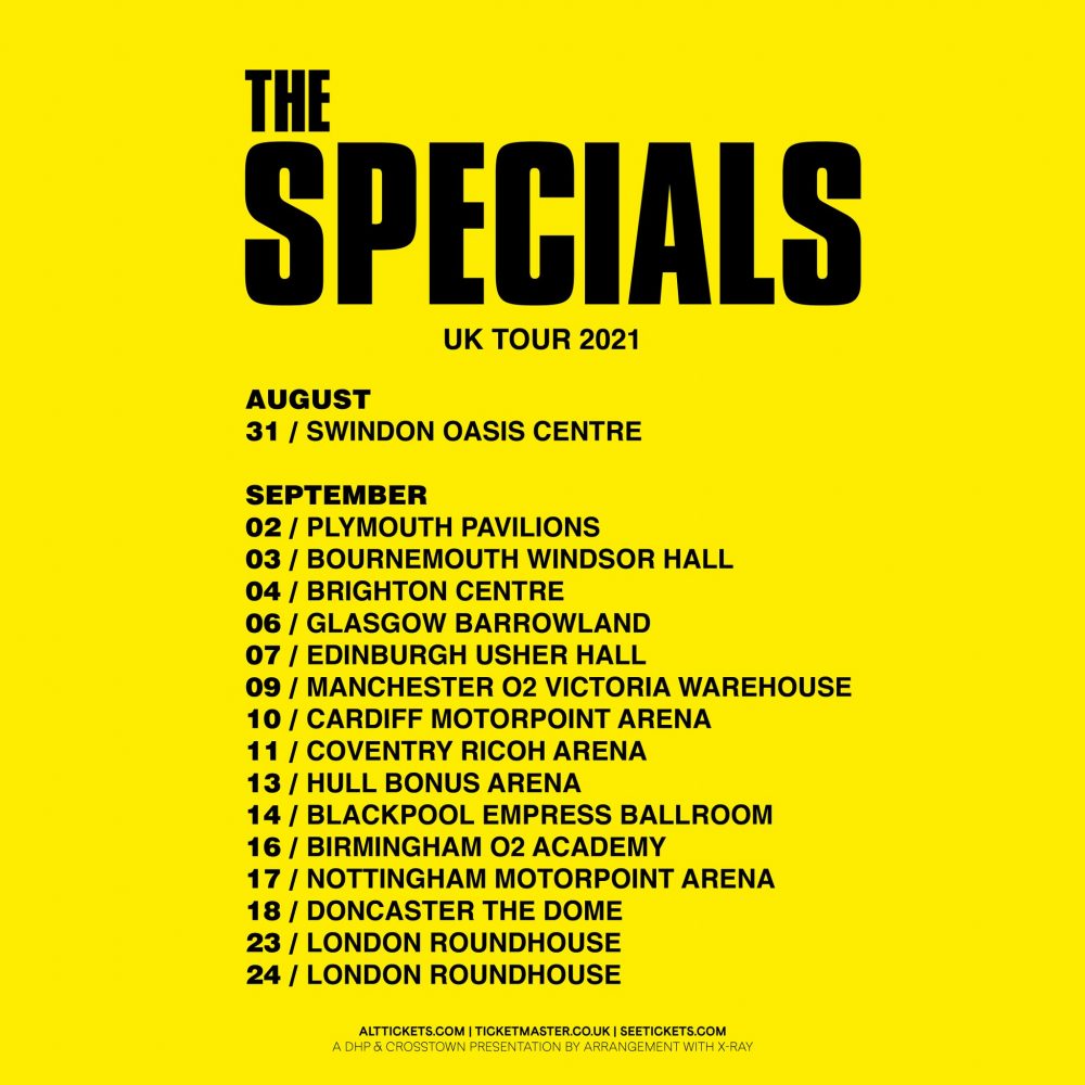 the specials tour uk