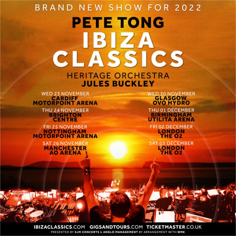 Pete Tong present Classics 2022 CMS Music Media