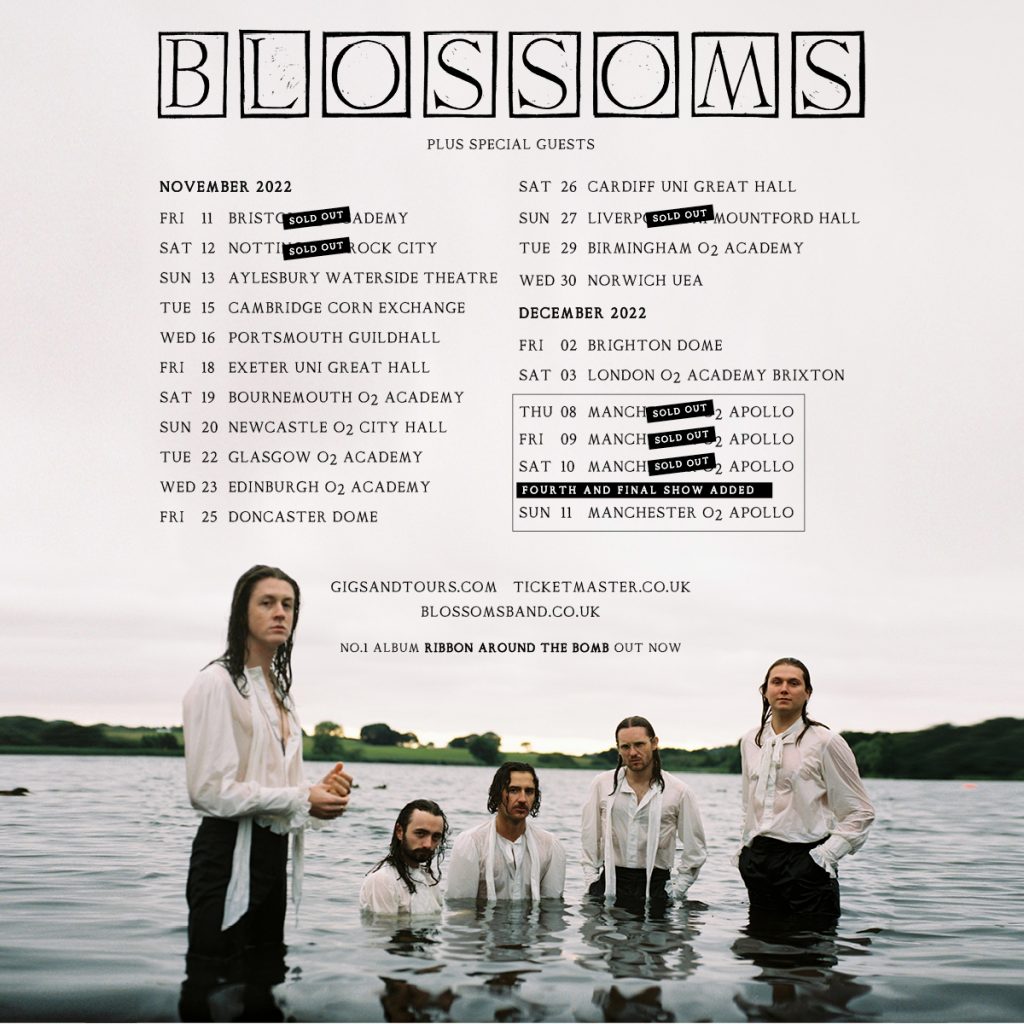 blossoms tour dates