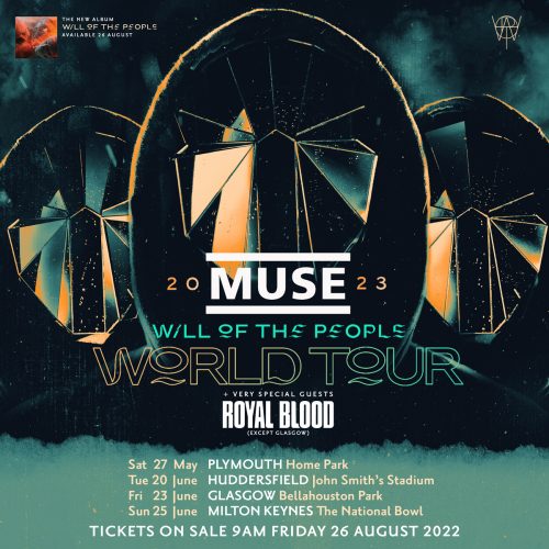 MUSE UK Tour 2023