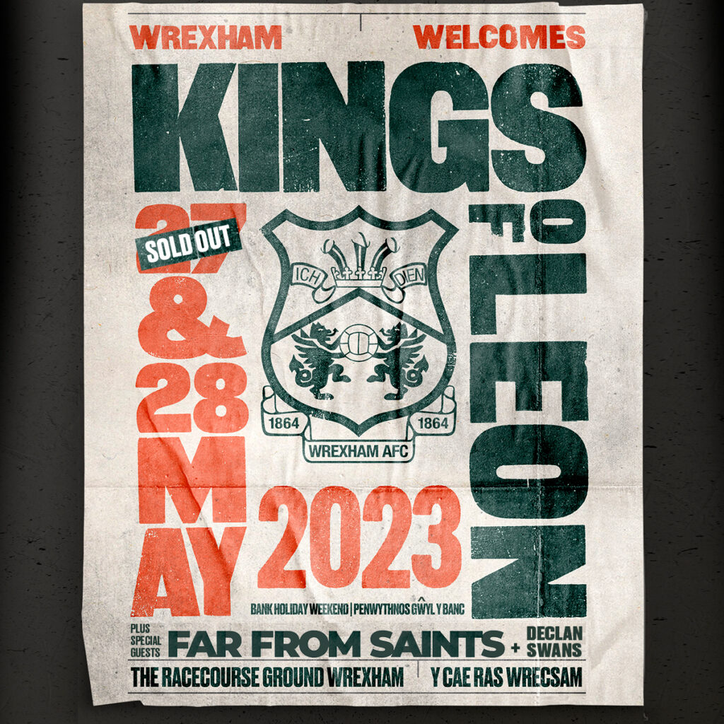 Kings Of Leon Wrexham May 2023 CMS Music Media
